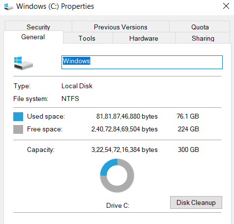 disk cleanup-how to speed up laptop